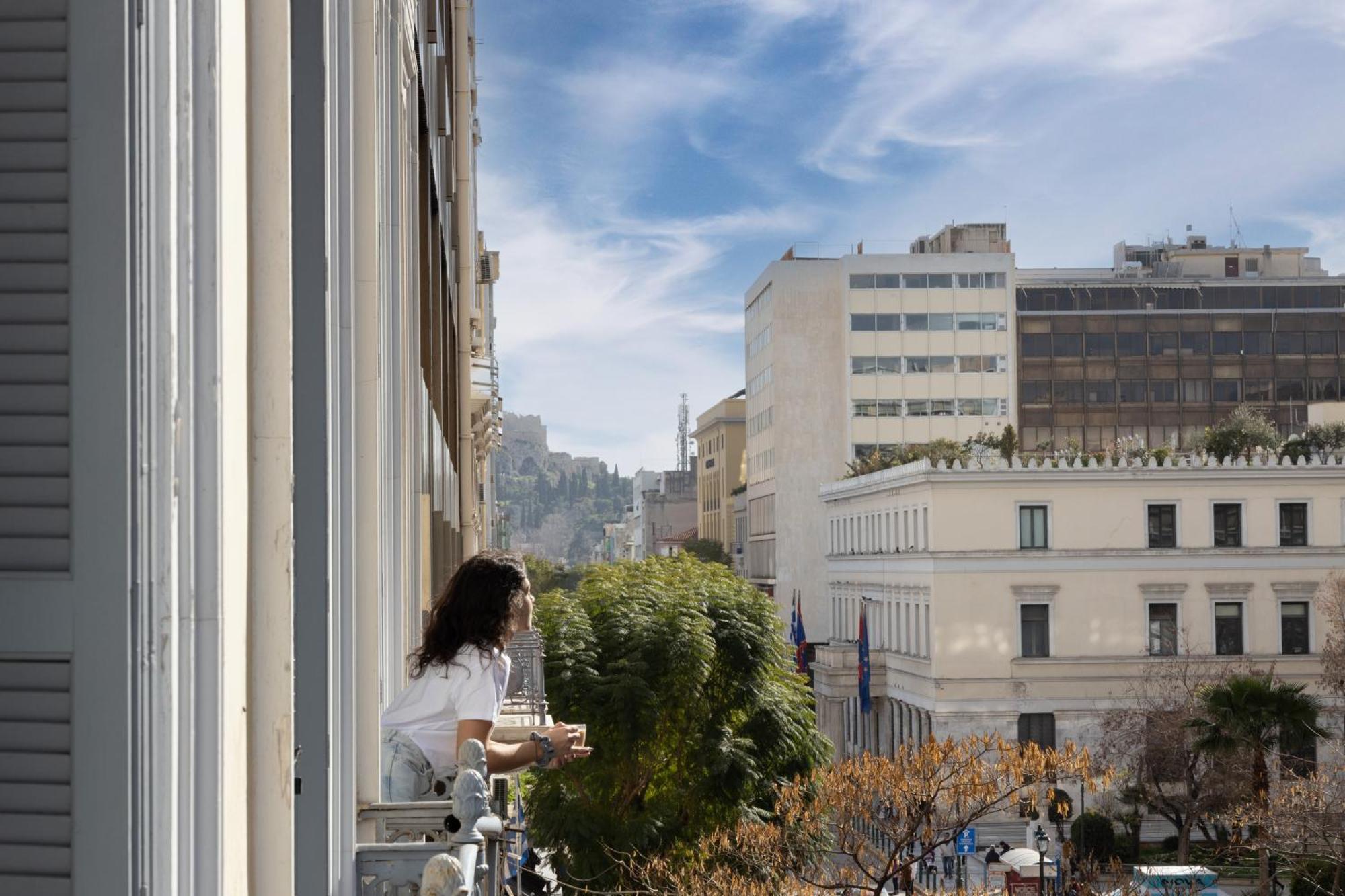 Hotel Soho Athinas 60 Athen Exterior foto